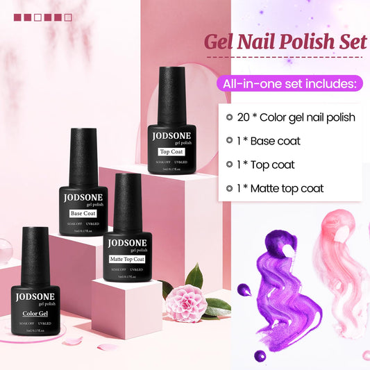 Gel Nail Polish 20+3