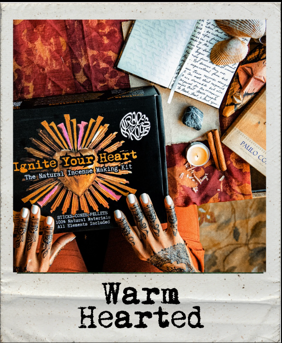 Ignite Your Heart - The Natural Incense Making Kit