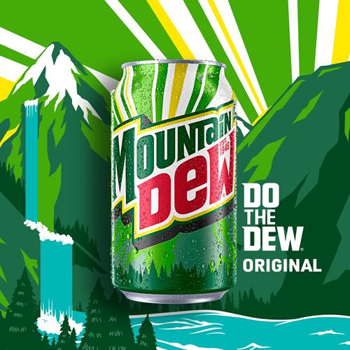 Mountain Dew Soda, 12Oz Cans (24 Pack)
