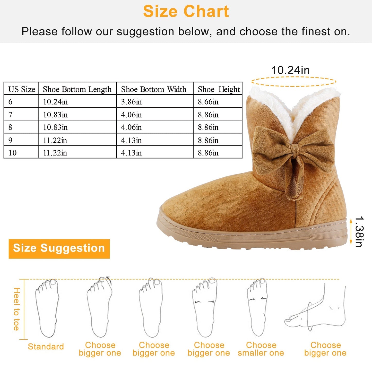 Women Ladies Snow Boots