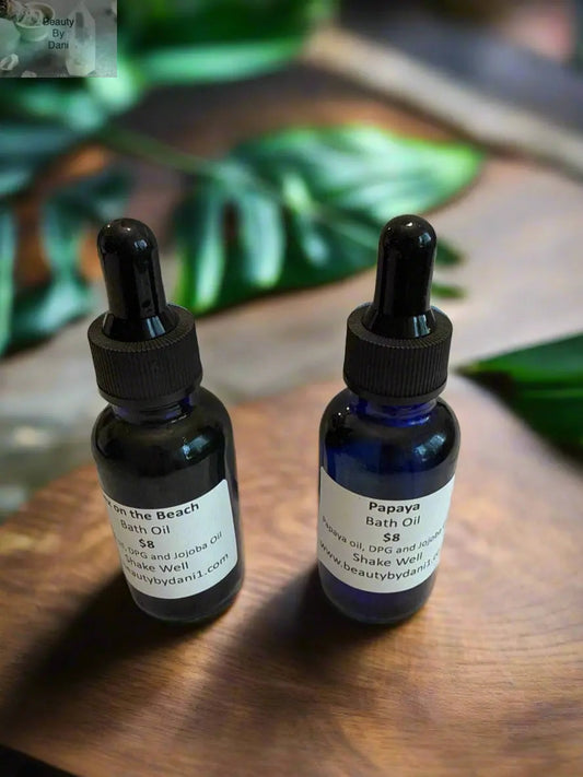 Aromatherapy Bath Oils - 2 Ounces