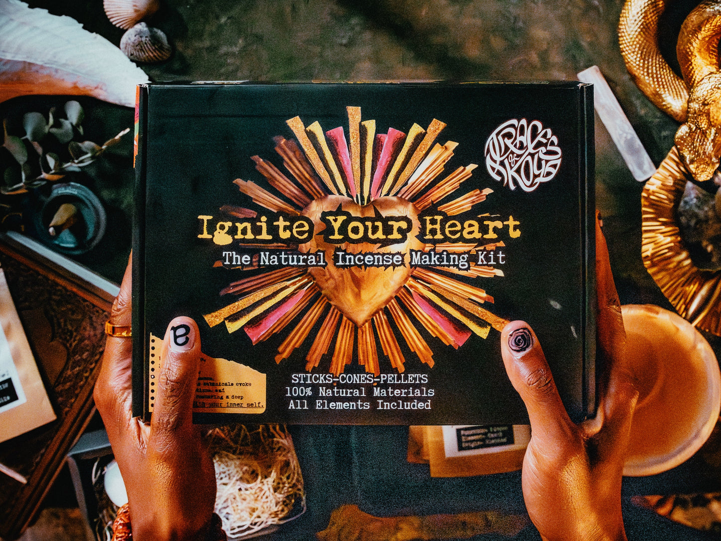 Ignite Your Heart - The Natural Incense Making Kit