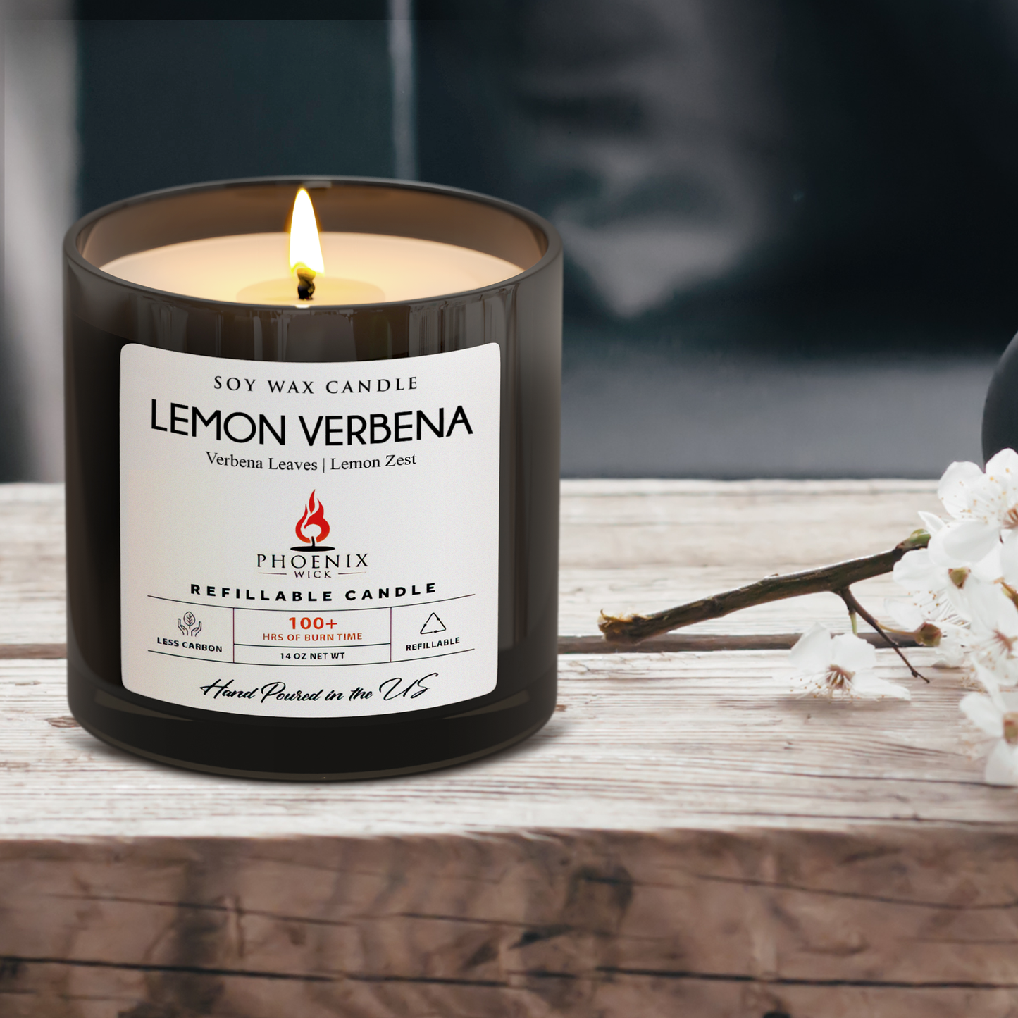Lemon Verbena - 14oz Filled Candle