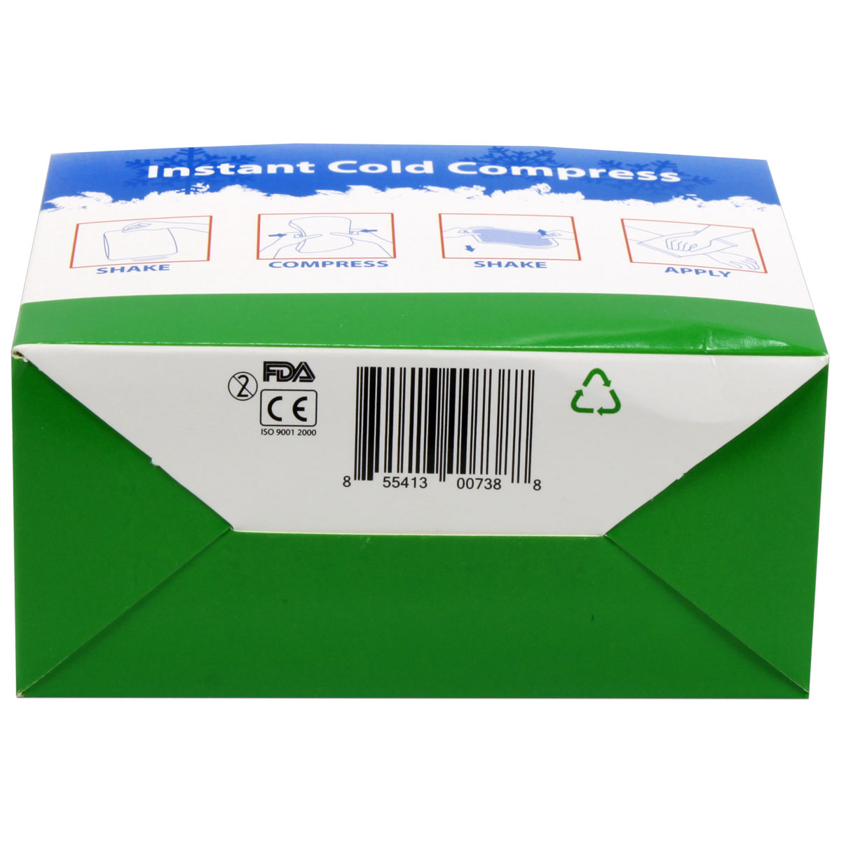 6" x 9" Instant Cold Compress, Boxed - 32 per case