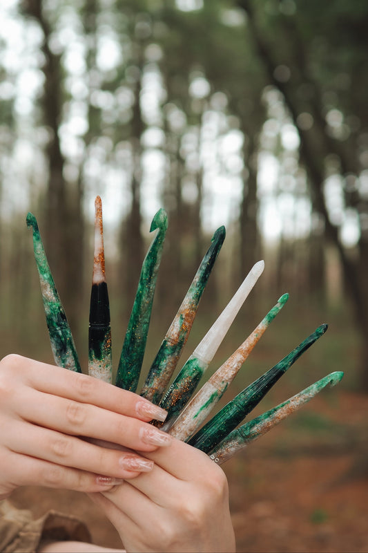 Magnolia Spring Crochet Hook