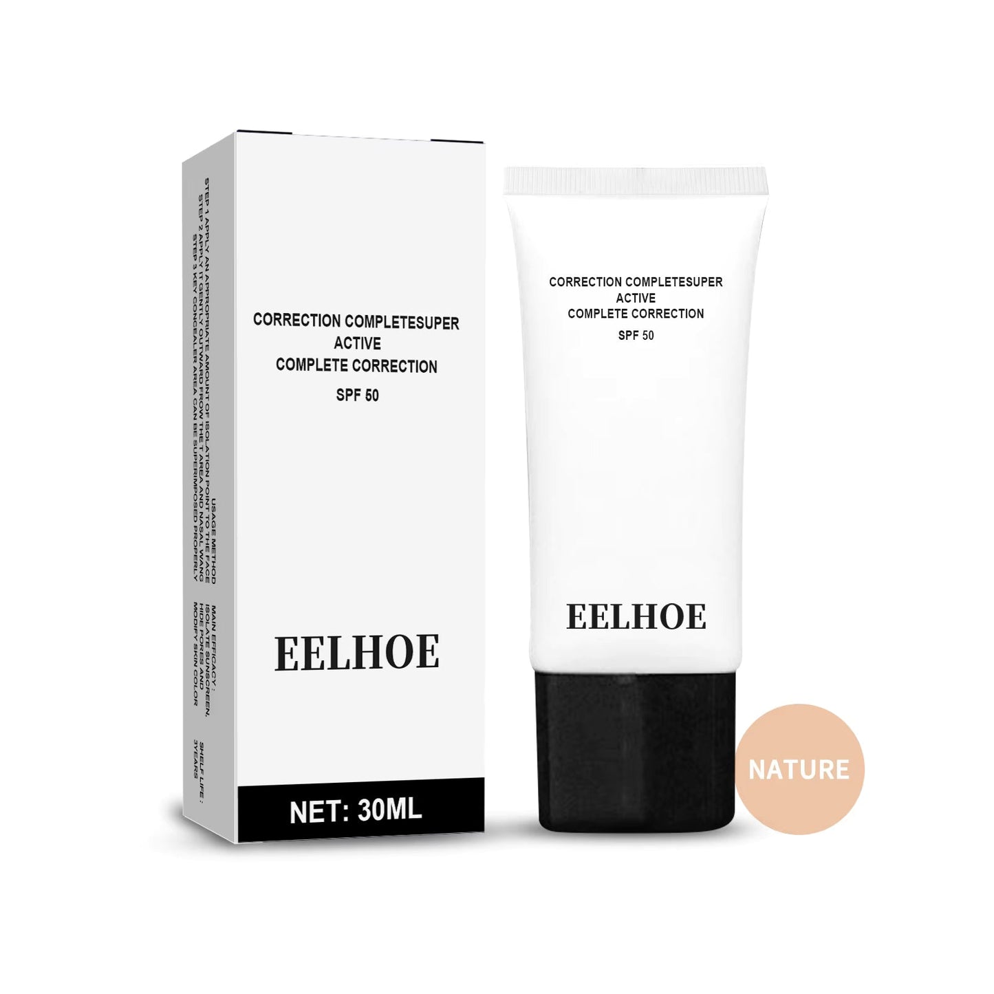 Natural CC Cream Complete Correction SPF 50 - Sunscreen Moisturizing