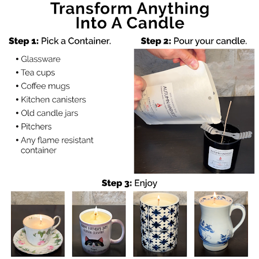 Pine Tree & Balsam - Candle Making Kit