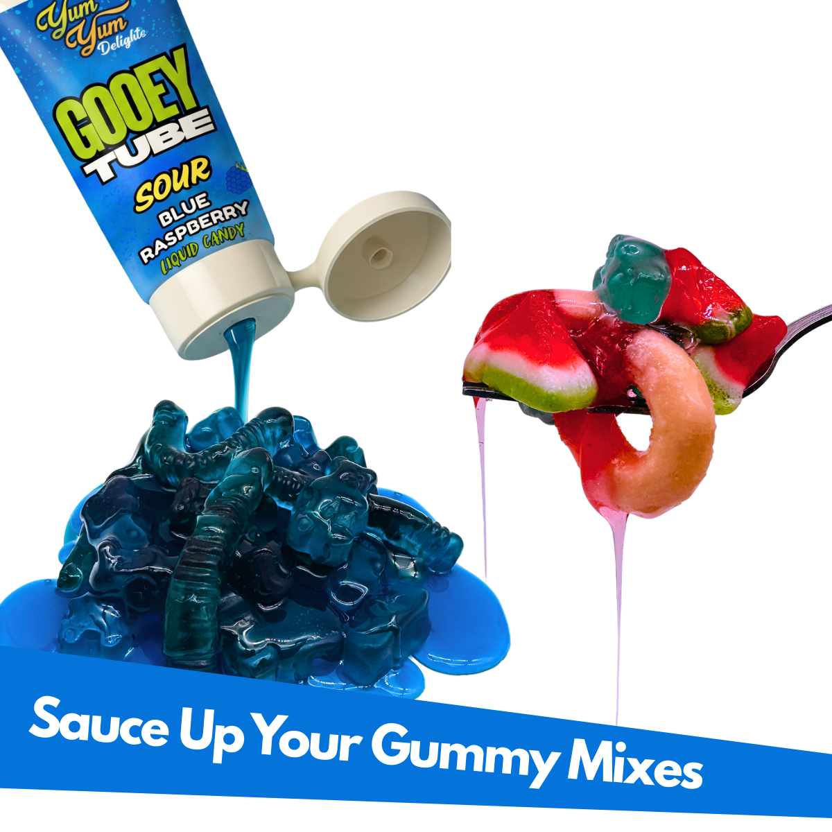Ooey Gooey Tubes – Sweet & Sour Liquid Candy Ooze