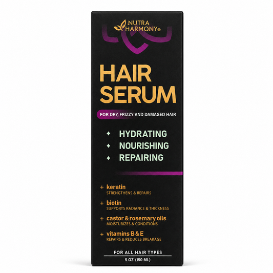 Hydrating Hair Serum for Frizzy and Damaged Hair