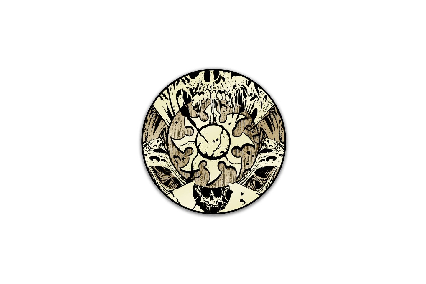 Magic: The Gathering - Infect Plains Pin