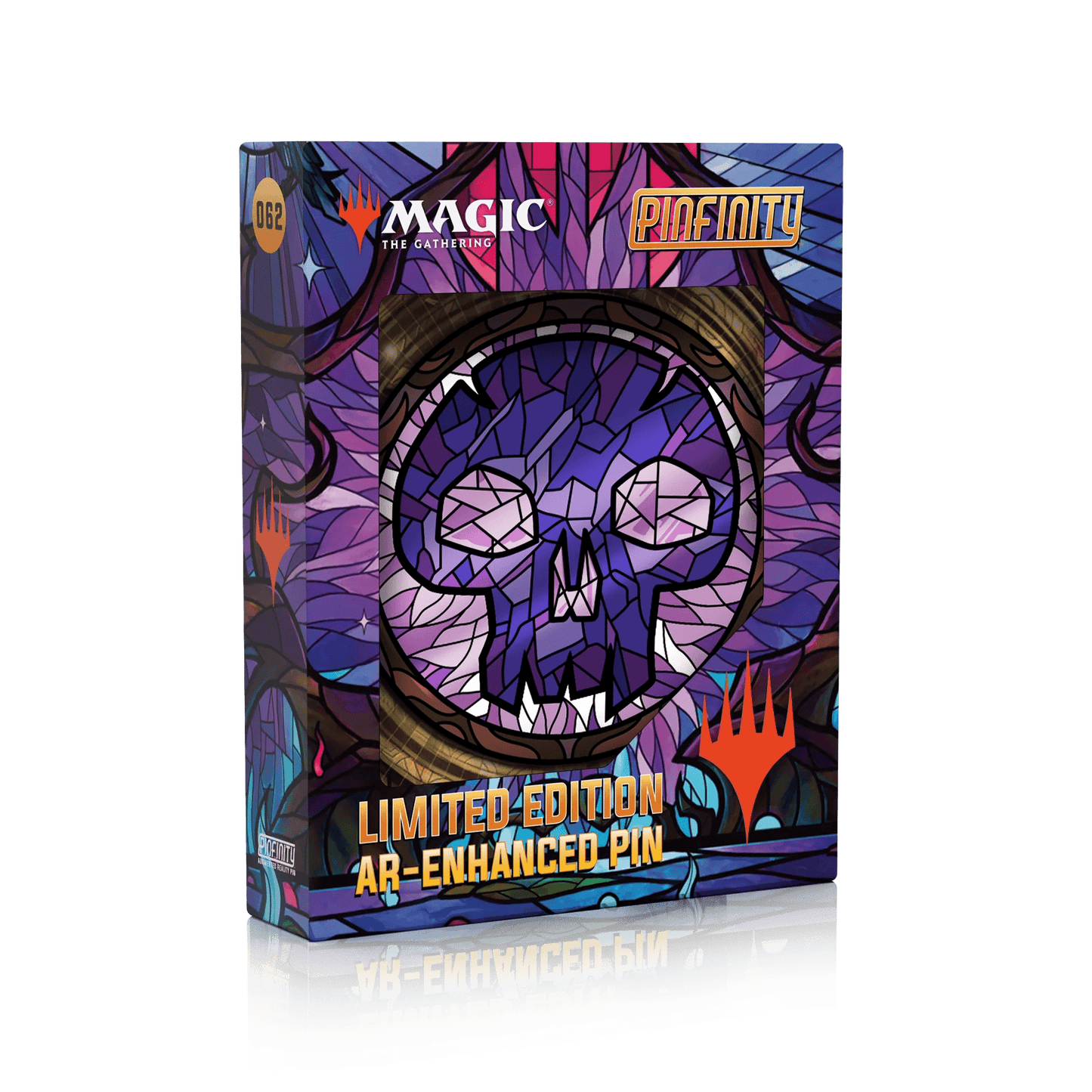 Magic: the Gathering - Stained Glass Swamp Pin