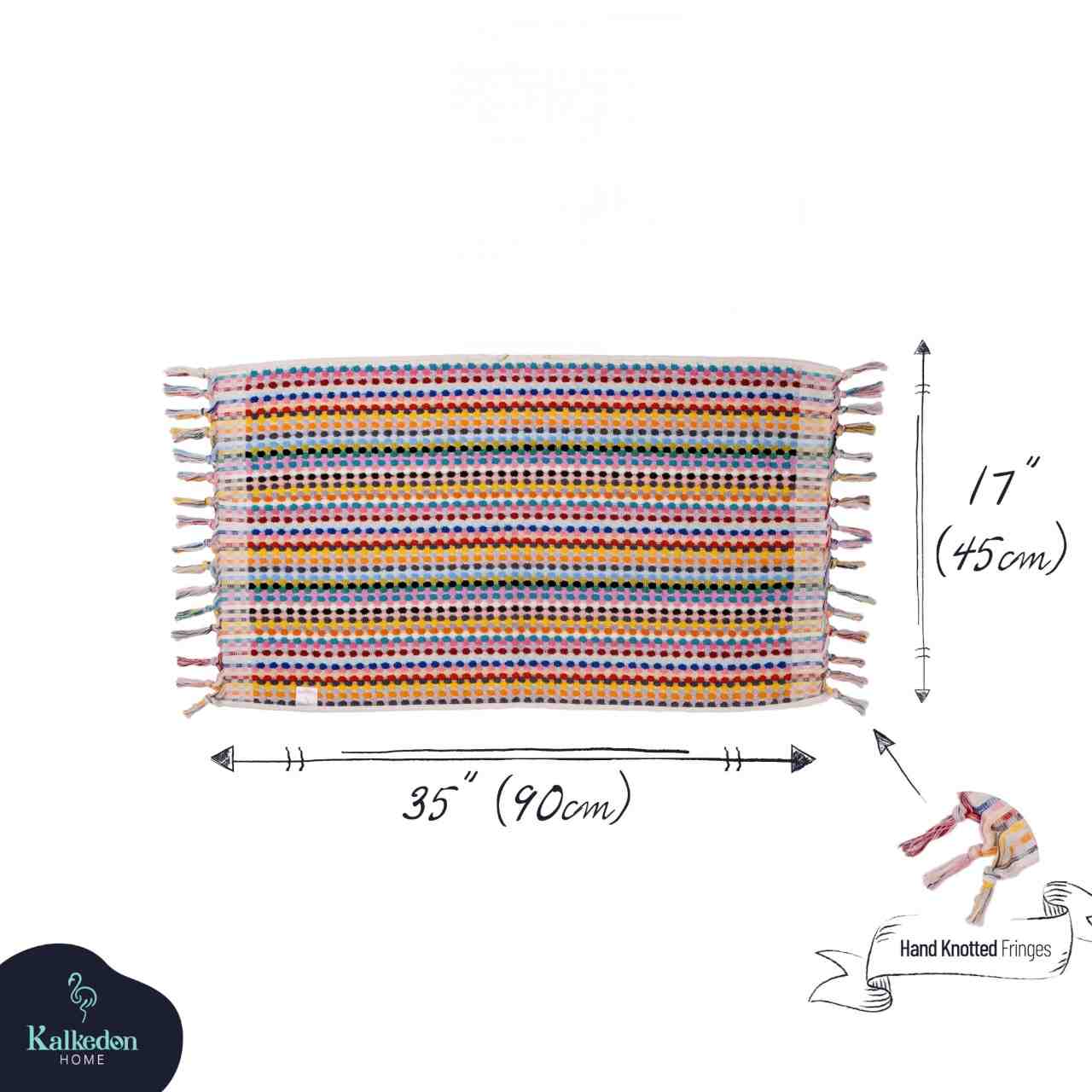 Pom Pom Hand Towel